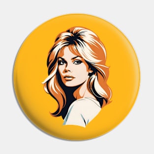 Brigitte Bardot Pin