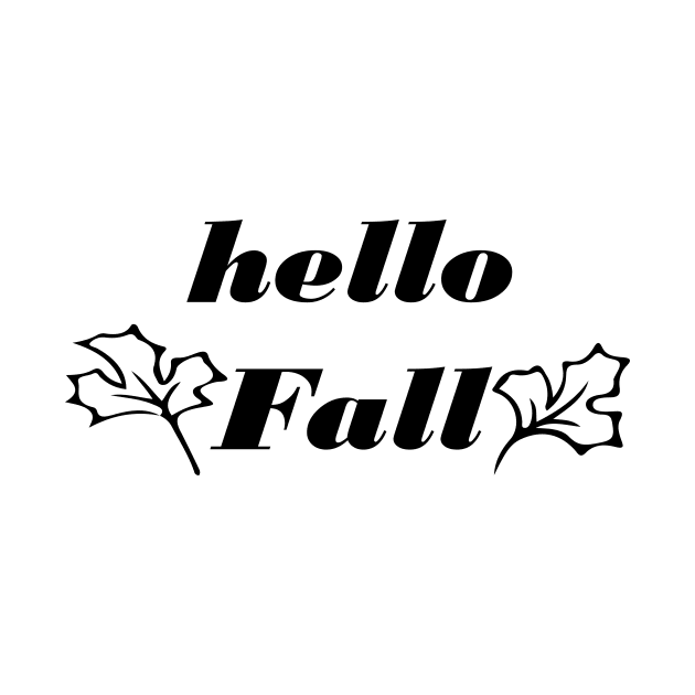 hello fall by Souna's Store