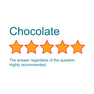 5-Star Rating: Chocolate T-Shirt