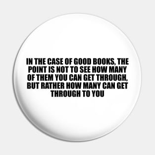 In the case of good books Pin