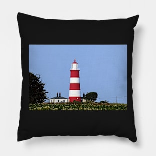 Happisburgh Lighthouse Norfolk (2) Pillow