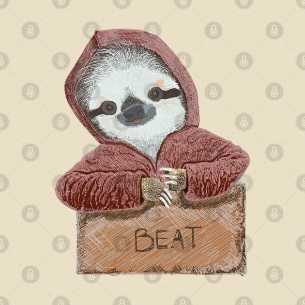 Slothfish aka codfish beatboxer by LusaDesign