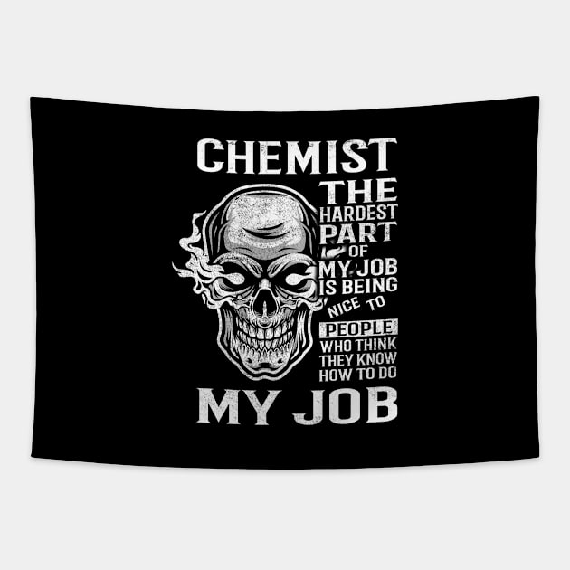 Chemist T Shirt - Nutritional and Undeniable Factors Gift Item Tee Tapestry by Ryalgi