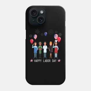 Happy Labor Day Phone Case