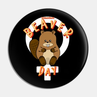 International Beaver Day Pin