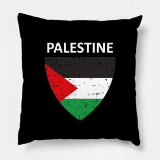 Palestine Flag Shows The Solidarity And Courage Pillow