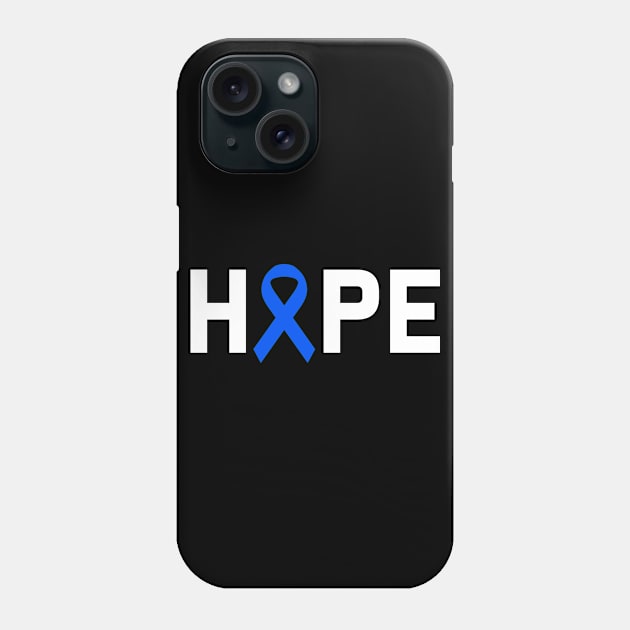 Hope Colon Cancer Awareness Zodiac Ribbon Support Gift Phone Case by followthesoul