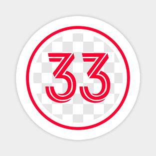 Aaron Long Number 33 Jersey New York Red Bulls Inspired Magnet