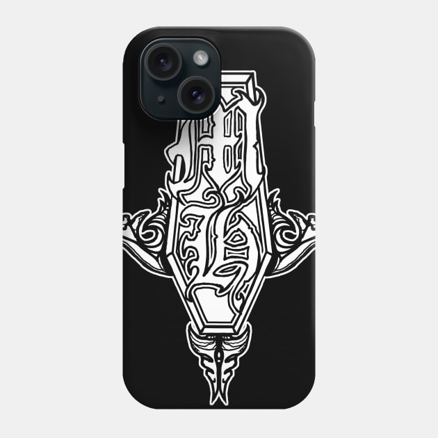 Masticis Humanis monogram Phone Case by Pages Ov Gore