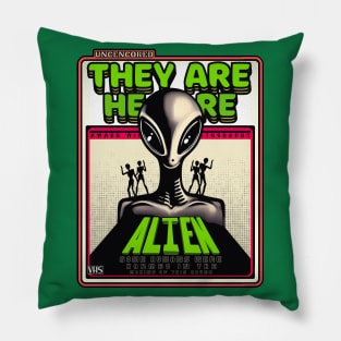 Alien I - They Are Here Pillow