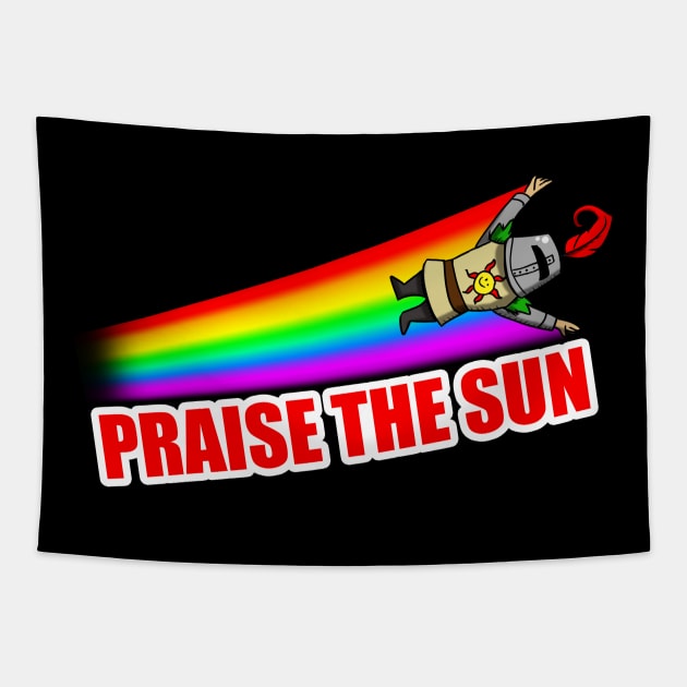 Praise the Sun Tapestry by angmermsmith