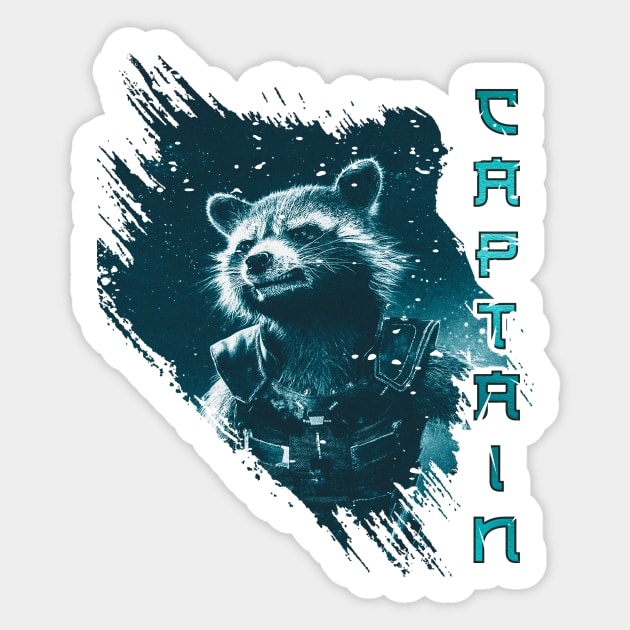 Rocket Raccoon Sticker