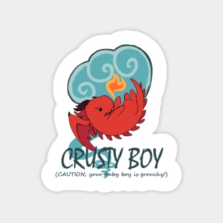 Crusty Boy Baby Dragon Magnet