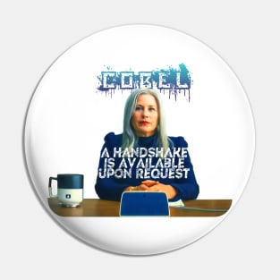 Severance series Patricia Arquette as Harmony Cobel Mrs. Selvig fan works let me out graphic design by ironpalette Pin