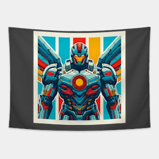 Cool mechabot movie character Tapestry