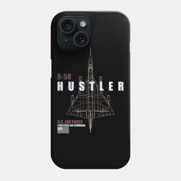 B-58 Hustler Phone Case by TCP