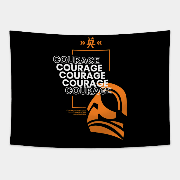 Courage Tapestry by ezral