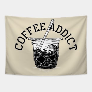 Coffee addict Tapestry