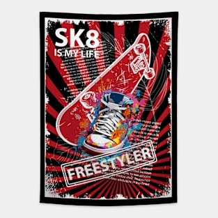 Sk8 is my life Tapestry