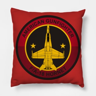 F/A-18 Hornet Patch Pillow