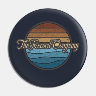 The Record Company Retro Waves Pin