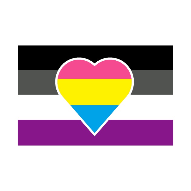 Panromantic Asexual Flag by DisneyFanatic23