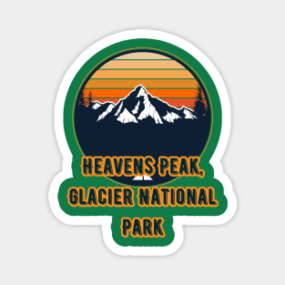 Heavens Peak, Glacier National Park Magnet