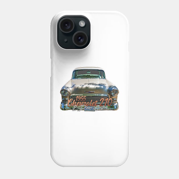 1955 Chevrolet 210 2 Door Sedan Phone Case by Gestalt Imagery