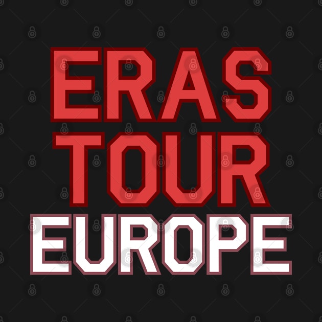 Eras Tour Europe by Likeable Design