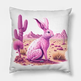 Watercolor: Pink style Pillow