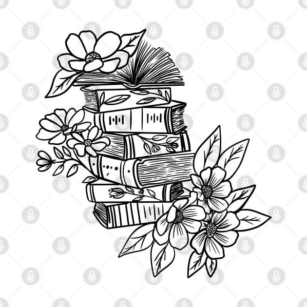 Flower Books by ShongyShop