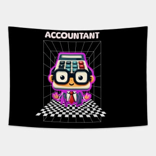 Funny Accountant Tapestry