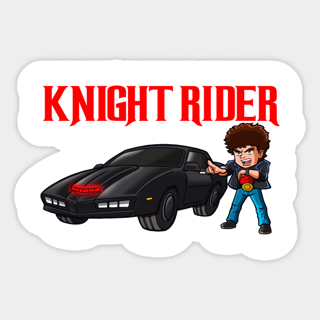 kitt - Knight Rider - Sticker | TeePublic kitt - Knight Rider - Sticker | TeePublic