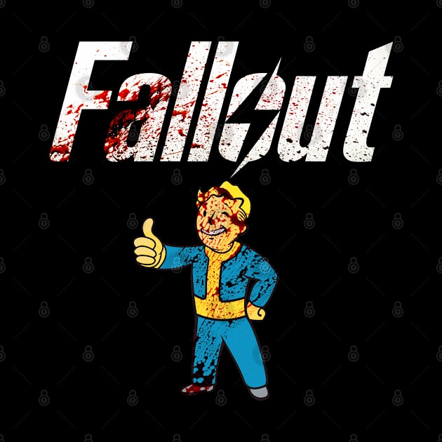 Fallout - Splatter Color by Buff Geeks Art