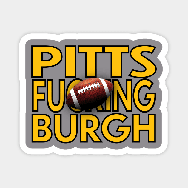 Pitts Effing Burgh Magnet by MarcusCreative