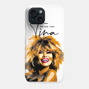 Tina Turner: The Queen of Rock, RIP 1939 - 2023 Phone Case