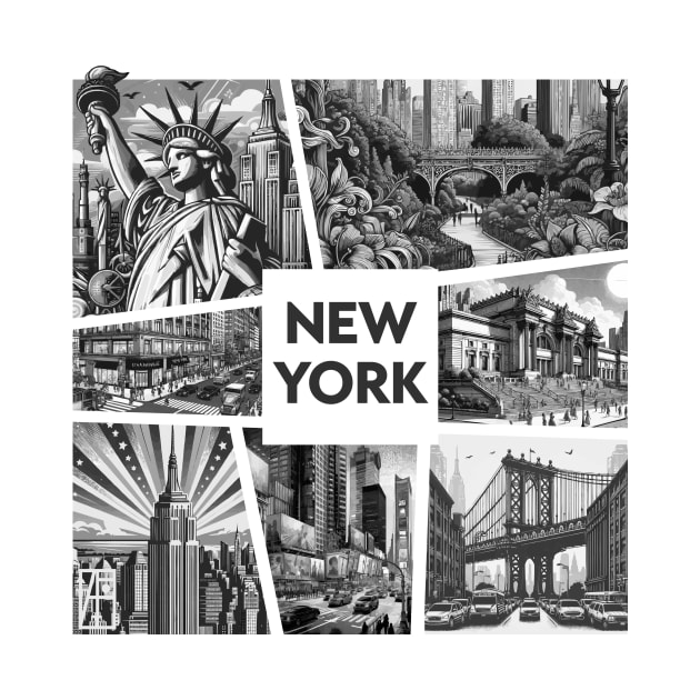 USA CITY - NEW YORK - TRAVEL -3 by ArtProjectShop