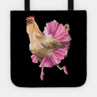 Ballerina Chicken Tote