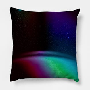 Rainbow Space Pillow