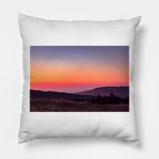 Muted Kneeland sunset Pillow