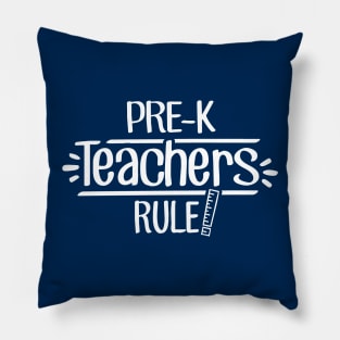 Pre-K Teachers Rule! Pillow