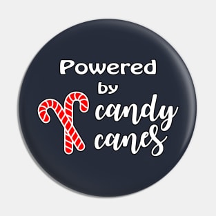 Christmas Candy Canes Pin