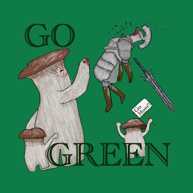 Go Green. or else... by Givemefood