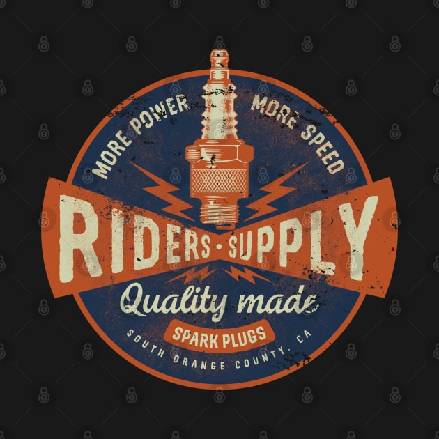 Riders supply spark plug by szymonkalle