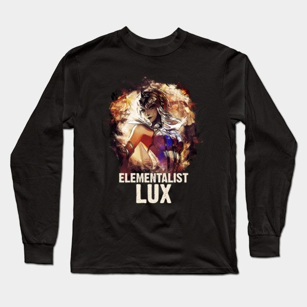 League Of Legends Elementalist Lux League Of Legends Long Sleeve T Shirt Teepublic