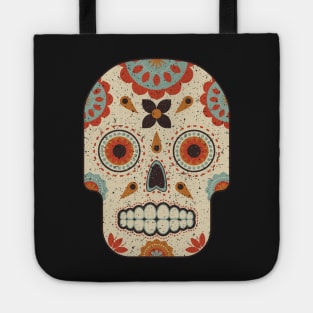 Dia De Los Muertos Day of the Dead Vintage Sugar Skull Tote