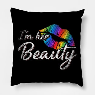 Queer Lesbian Rights Pride Month  Proud LGBT Pillow