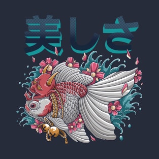 Golden Oni Fish T-Shirt