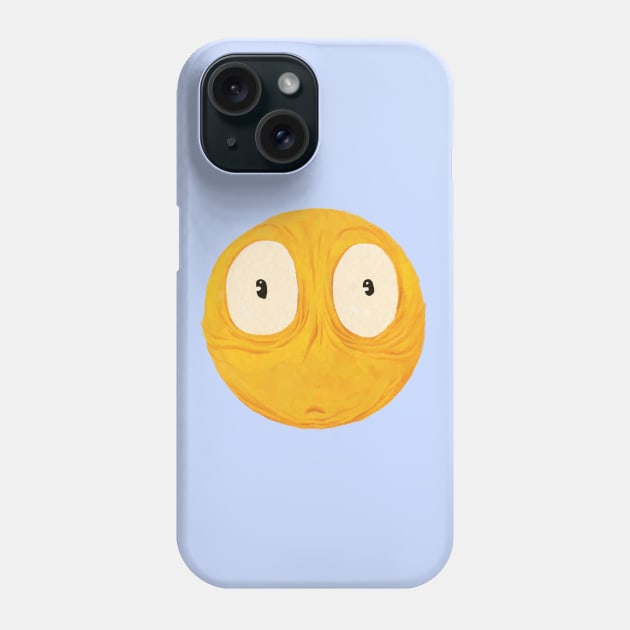 Shocked Emoji Phone Case by dropthedrawings