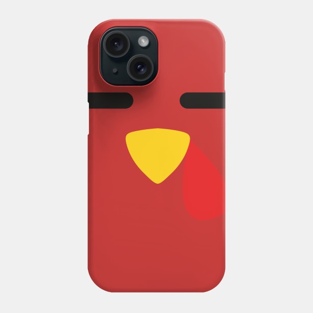 Turkey Face Costume T-Shirt Phone Case by SusurrationStudio